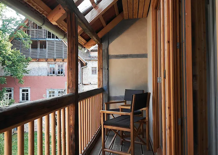 בית נופש Zur Grauen Maus In Mit Parkplatz Und Garten *